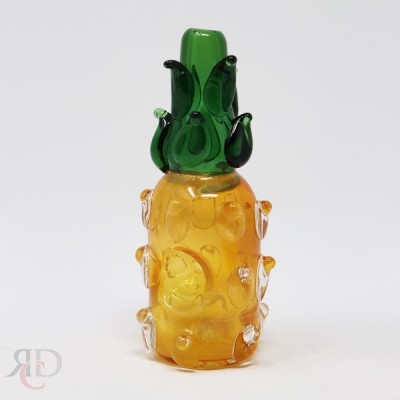GLASS SMALL PIPE PINEAPPLE PIPE GP8501 1CT